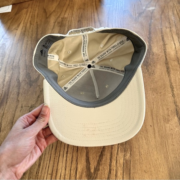 Adidas Affiliate II Light Beige Adjustable SnapBack Cap Hat - Picture 7 of 7